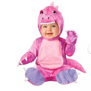 Spirit Pink and Purple Baby Dinosaur Costume 6-12 month